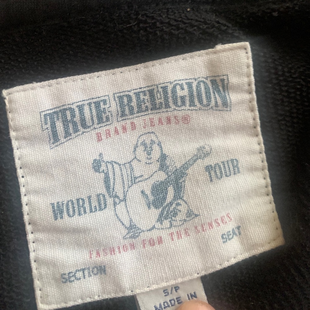 🔥True religion sleeveless hoodie 🔥